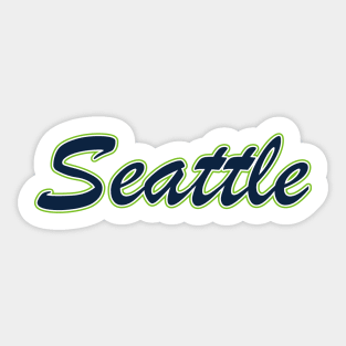 Football Fan of Seattle Sticker